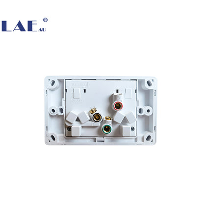 Classic Double GPO 250V 10A Switches Sockets 10 Pack